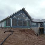Vertical Insulated Concrete Forms Home